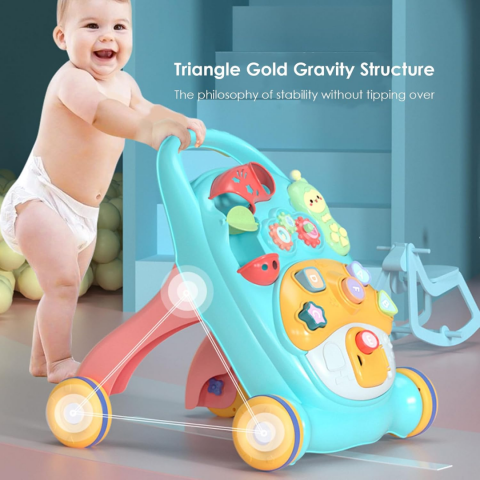 Antepremergător 2 în 1 pentru copii, Turcoaz [6]