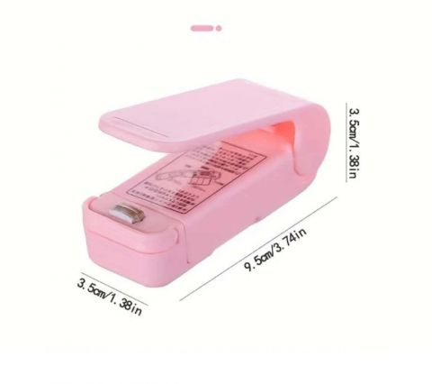 Aparat portabil de etanșare pungi, Roz [6]