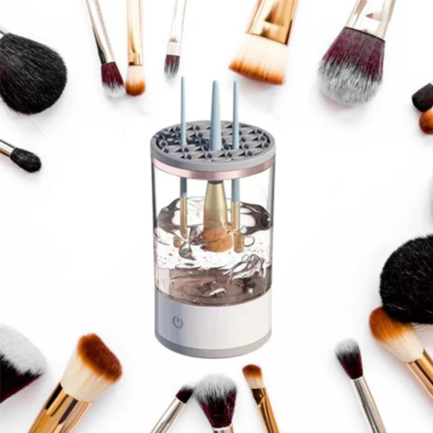 Aparat portabil pentru curățarea pensulelor de machiaj, 7000 RPM [1]