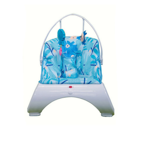 Balansoar și scaun 3 în 1 pentru bebeluși și copii, Bleu [1]