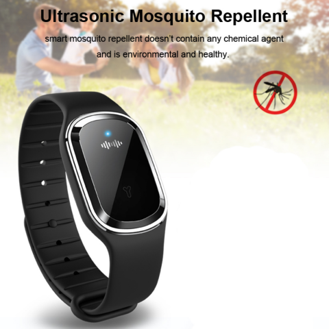 Brățară anti-țânțari cu ultrasunete, neagră [3]