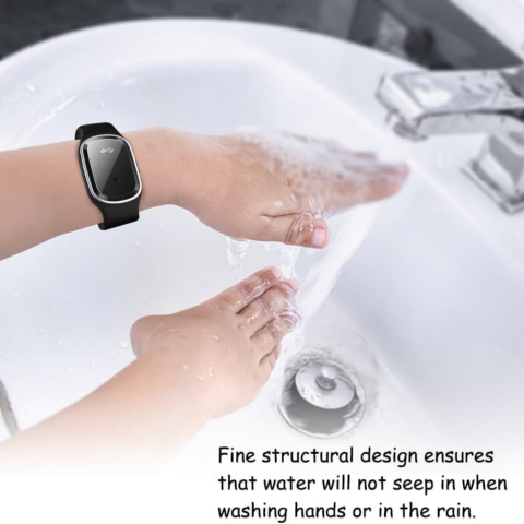 Brățară anti-țânțari cu ultrasunete, neagră [4]