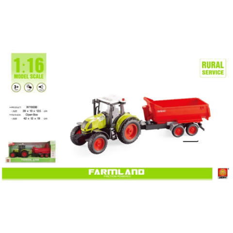 Tractor cu remorcă pentru transport cereale, scară 1:16 [2]