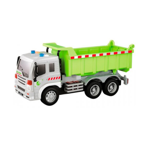 Copii și Bebe - Basculantă cu lumini și sunete, scară 1:16