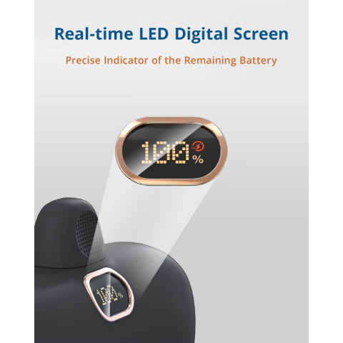 Baterie externă USB-C 5000mAh, neagră [2]