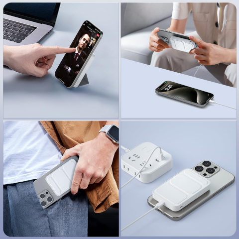 Baterie externă MagSafe 5000mAh, neagră [6]