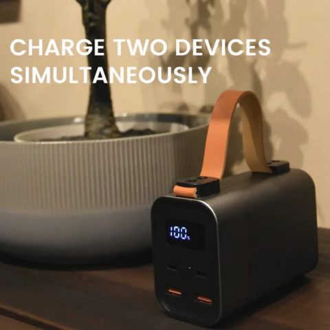 Baterie portabilă 100W cu încărcare rapidă, lanternă și afișaj digital [5]