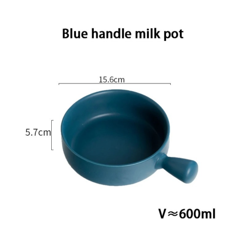 Bol termorezistent din ceramică, Albastru [1]