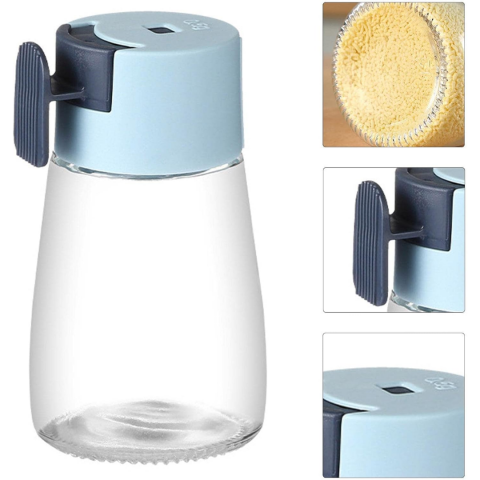 Borcan pentru condimente cu recipient, Bleu [1]