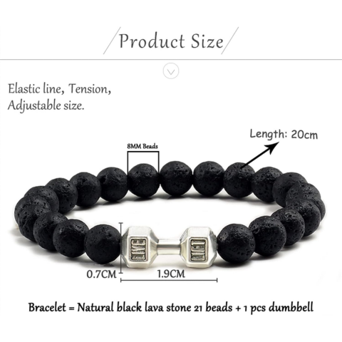 Brățară din rocă vulcanică [6]