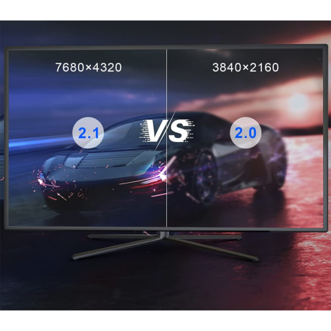 Cablu HDMI 2.1, 2m, 8K 60Hz, 4K 144Hz [5]