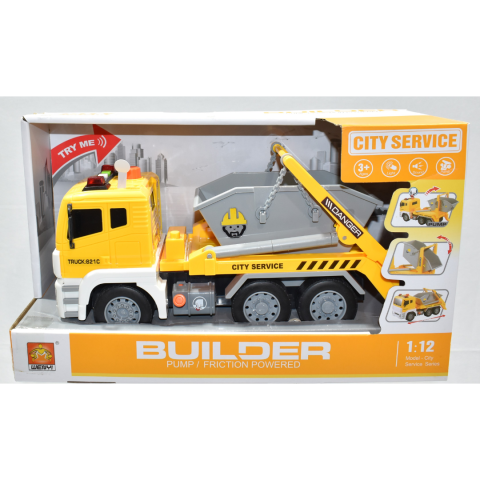 Camion cu platformă și habă [2]