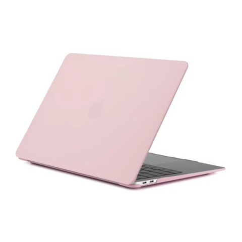 Huse - Carcasa slim pentru Macbook M1 Air 13 inch (A1932/A2179/A2337), Roz