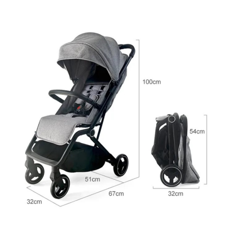 Cărucior sport, Gri deschis [2]