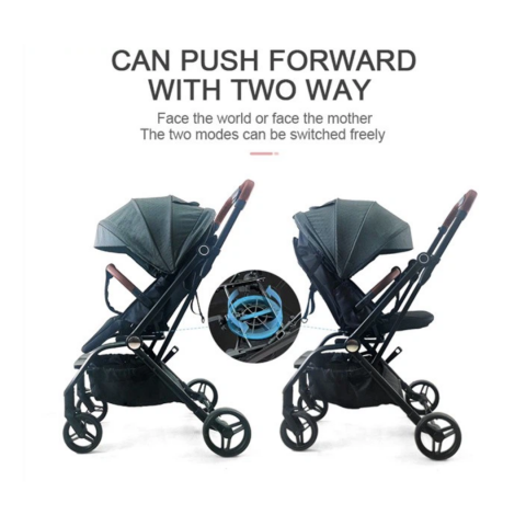 Cărucior sport reversibil,  Albastru [5]