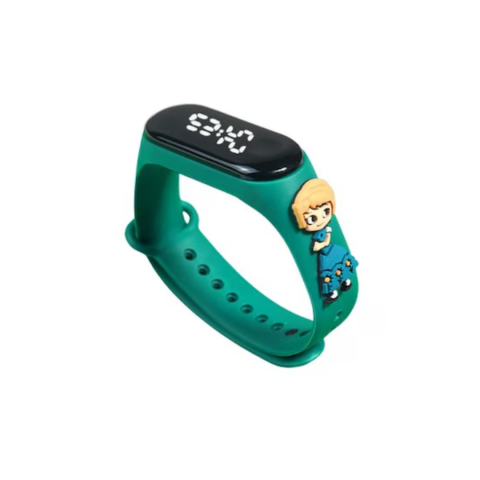 Copii - Ceas pentru Copii, model Fetiță, Verde