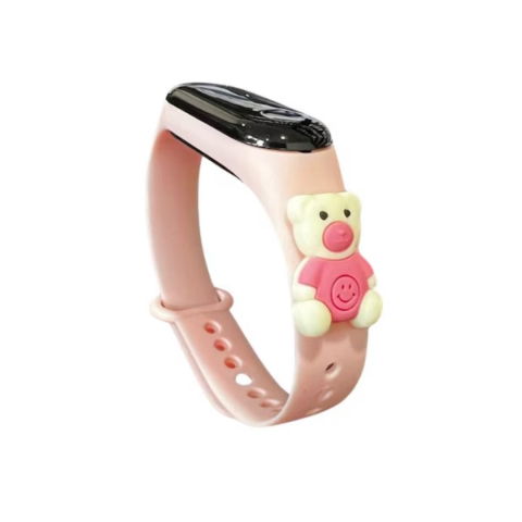 Ceas pentru Copii, model Ursuleț, Roz [1]