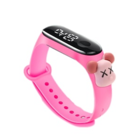 Ceas pentru Copii, model Șoricel, Roz [1]