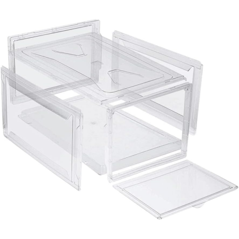 Cutie depozitare pantofi, transparentă [1]