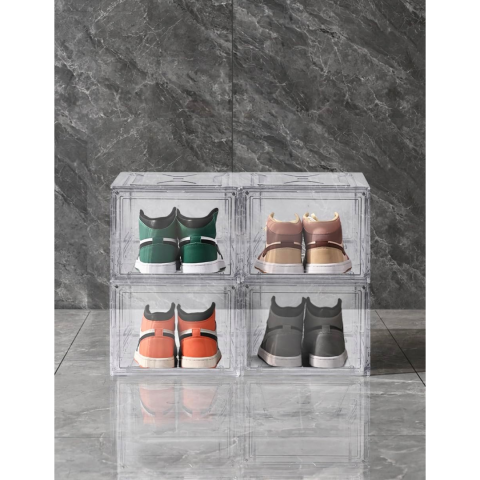 Cutie depozitare pantofi, transparentă [4]