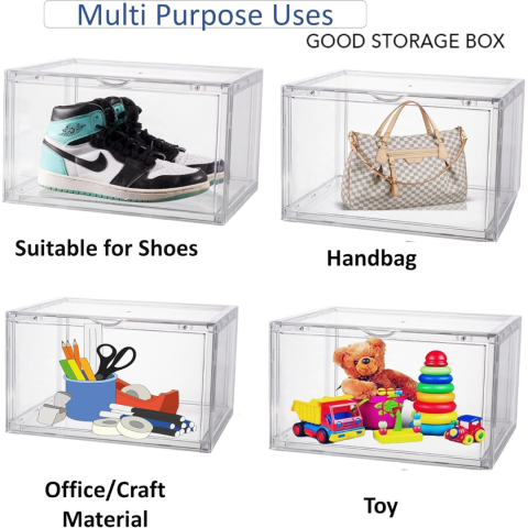 Cutie depozitare pantofi, transparentă [5]