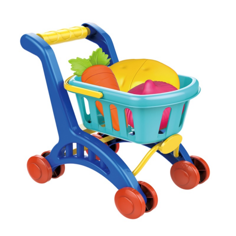 Jocuri și jucării - Coș market plus set legume și fructe