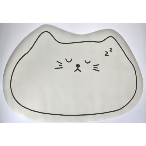 Covoraș antiderapant absorbant pentru baie/bucătărie, model Pisicuță [3]