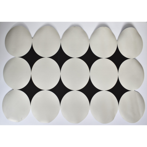 Covoraș antiderapant pentru baie/bucătărie, 60x90 cm, model Cerc [4]