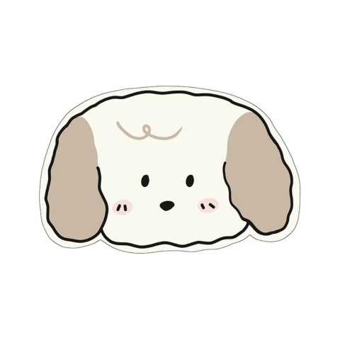 Baie - Covoraș antiderapant pentru baie/bucătărie, model Cățeluș