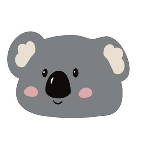 Baie - Covoraș antiderapant pentru baie/bucătărie, model Koala