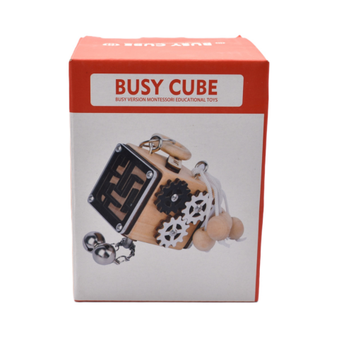 Cub senzorial Montessori din lemn [1]