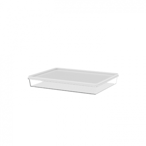 Cutii Alimente - Cutie de depozitare cu capac, 1200ml