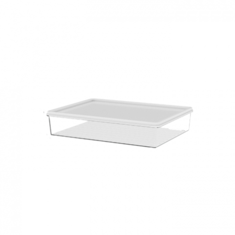 Cutii Alimente - Cutie de depozitare cu capac, 2000ml