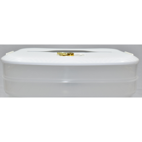 Cutie depozitare alimente cu mâner și indicator lună/zi, cu 2 sertare detașabile [3]