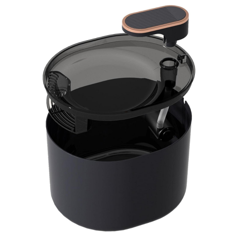 Dispenser de apă pentru câini și pisici, cu recirculare și filtrare prin cărbune activ, încărcare USB [8]