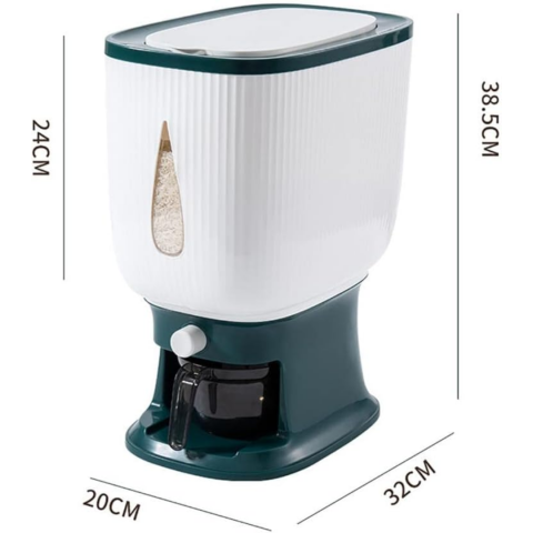 Dispenser pentru cereale, Verde [3]