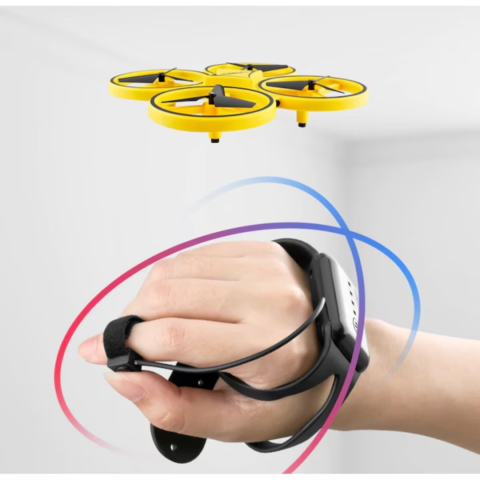 Dronă inteligentă anti-coliziune cu telecomandă tip ceas [3]