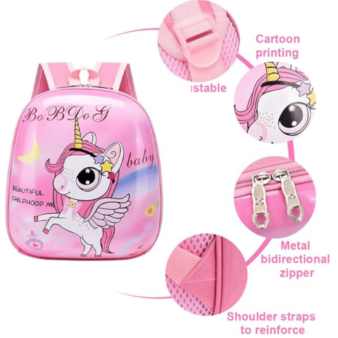 Ghiozdan copii pentru gradinita, 30cm, model Baby Unicorn [2]