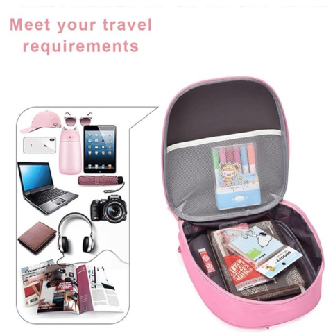 Ghiozdan copii pentru gradinita, 30cm, model Baby Unicorn [4]