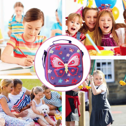 Ghiozdan tip gentuță pentru copii, model Fluturaș [7]