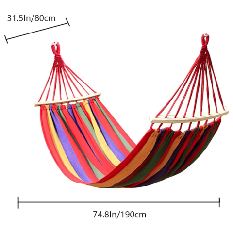 Hamac pentru camping și grădină, din bumbac [1]