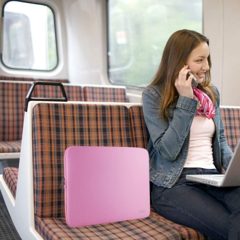 Husă de Protecție Compatibilă cu MacBook Air/Pro 16 inch, Roz [4]