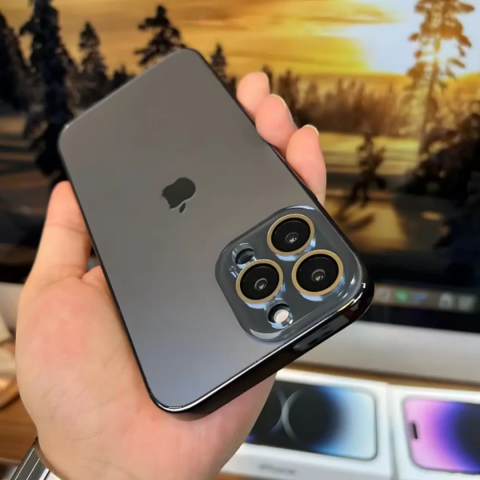 Husă pentru iPhone 13 Pro, material poliuretan, culoare negru [4]