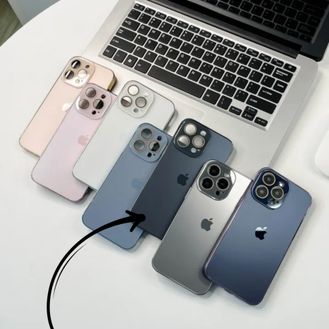 Husă pentru iPhone 14 Pro Max, material poliuretan, culoare negru [5]