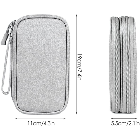 Carcasă portabilă și impermeabilă pentru cabluri și electronice, Gri [2]