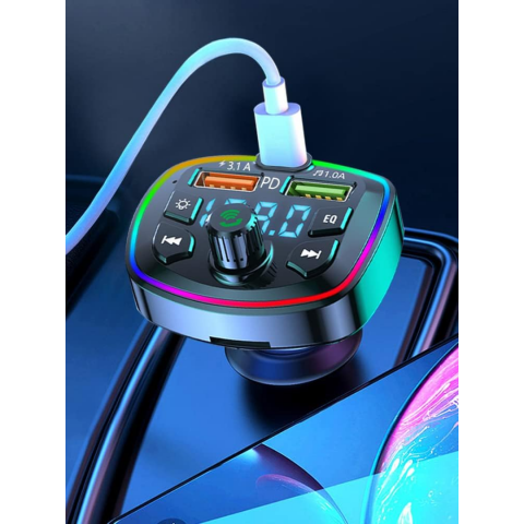 Modulator auto handsfree cu Bluetooth, USB și USB-C [6]