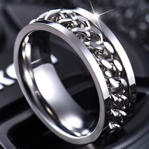 Inel rotativ, Argintiu [5]