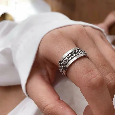 Inel rotativ, Argintiu [3]