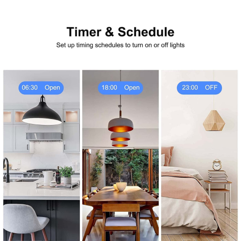 Întrerupător smart touch 3F, sticlă securizată, control tactil [4]