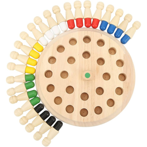 Joc din lemn cu 24 pioni și zar [4]